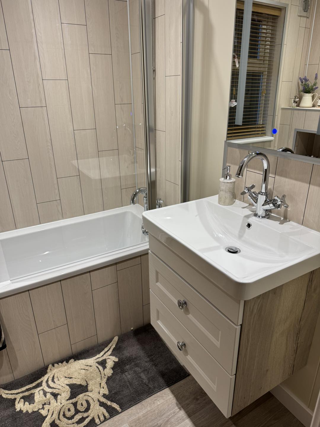 Toilet and shower